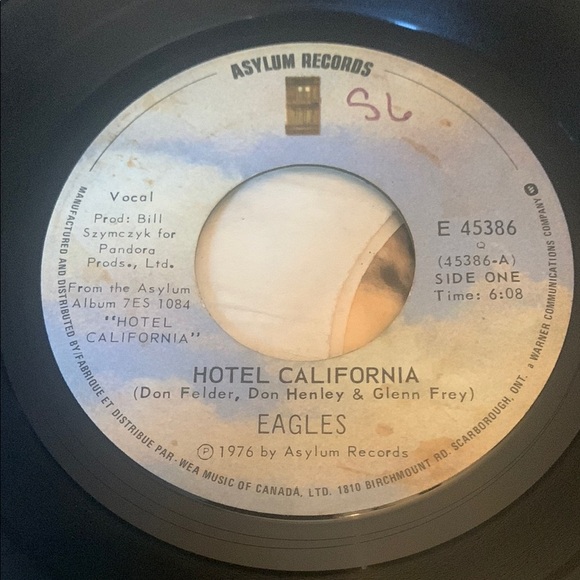 Vintage Eagles Vinyl Record Collection 45 RPM - Picture 6 of 9